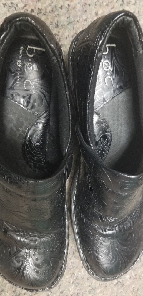 Nursing clogs.